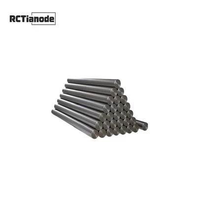 Industrie gebruikte Gr5 titanium staaf 8 mm 10 mm ronde staaf van titaniumlegering