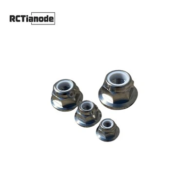 TITANIUMLEGERING ZESKANTIGE FLENSBORGMOER MET NYLON INSERT